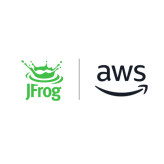 JFROG x AWS logo