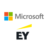 Microsoft x EY logo