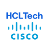 HCLTech & Cisco Logo