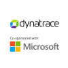 Dynatrace logo and microsoft