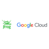 JFrog x Google cloud Logo