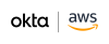Okta x AWS logo