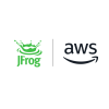 JFROG x AWS logo