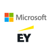 Microsoft x EY logo
