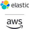 Elastic & AWS logo