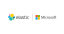 Elastic x Microsoft logo