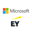 Microsoft x EY logo